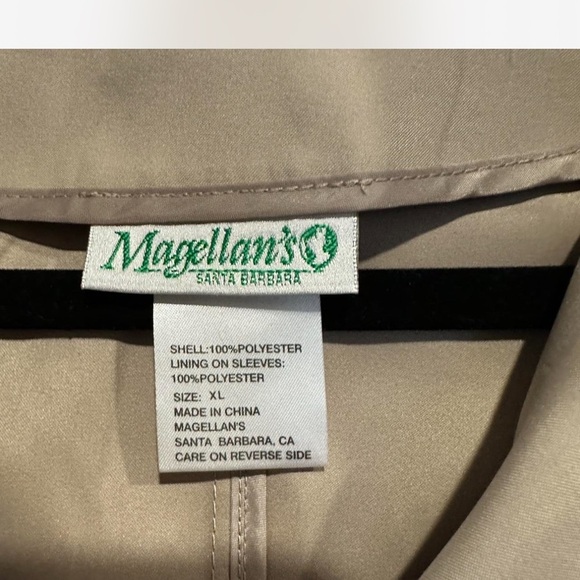 Magellan Outdoors Women's Tan Trench Coat - Picture 2 of 6